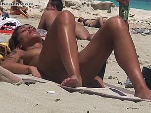 topless on the beach beauties love to show their marangos